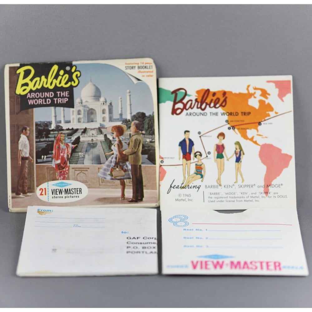 1966 View-Master "Barbie's Around the World Trip"