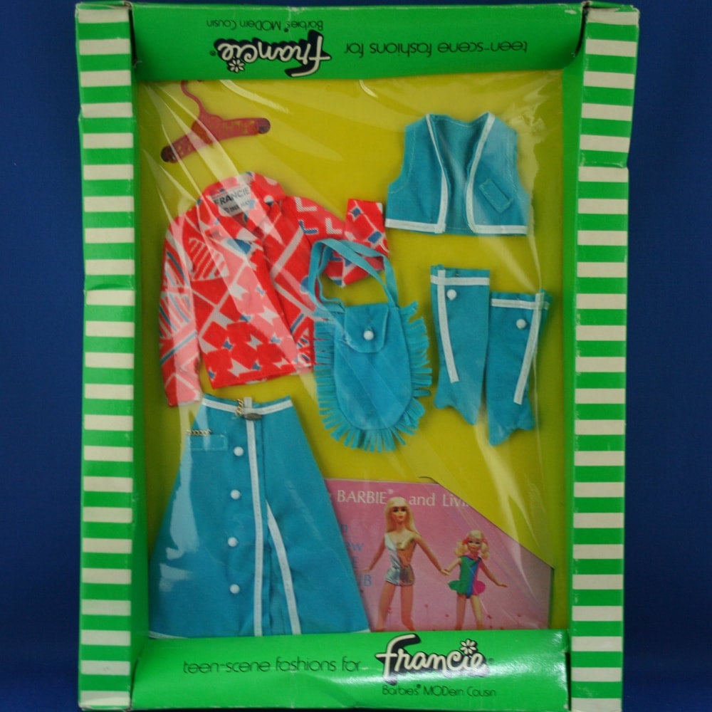Mattel Francie MOD Era Buckaroo Blues NRFB