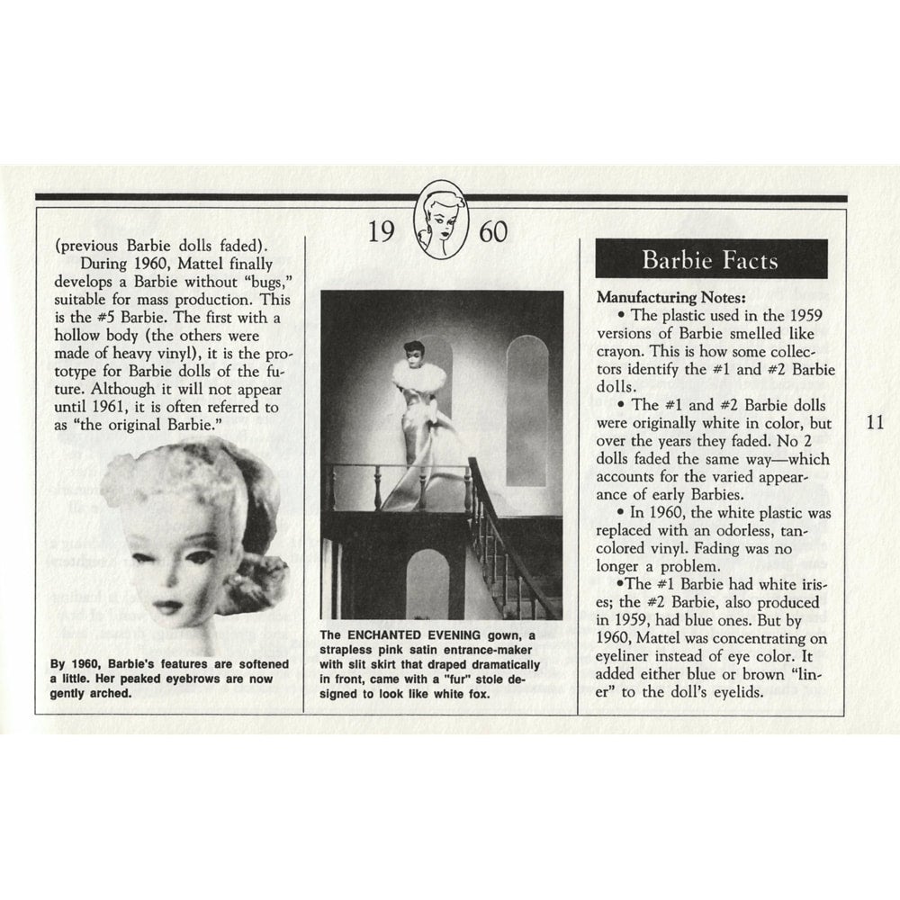 Barbie: Thirty Years of America's Doll by Cynthia Robins Copyright 1989