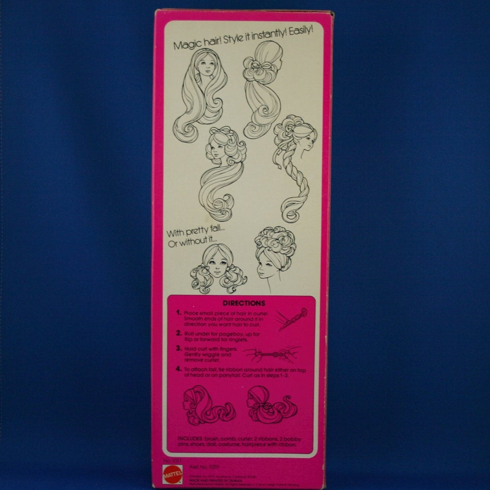 Mattel Barbie 1975 Deluxe Quick Curl Doll NRFB
