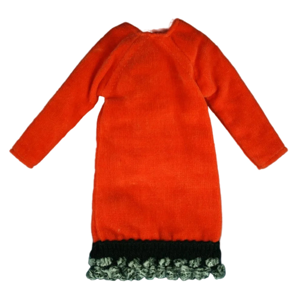 Mattel Francie 1967 Orange Cozy Dress