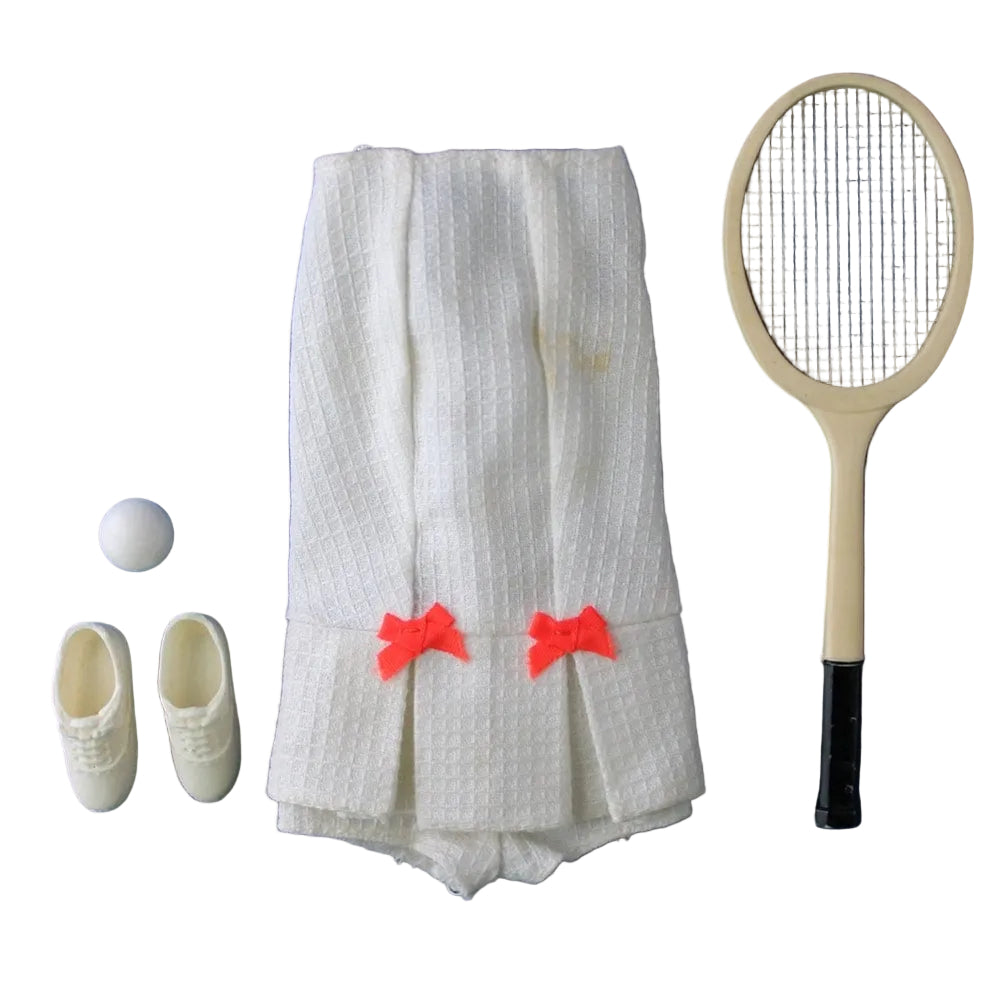 Mattel Barbie 1970 Tennis Team Complete Set