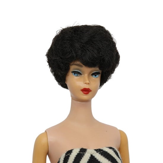 Mattel Barbie Bubble Cut 1st Version Doll Black Hair