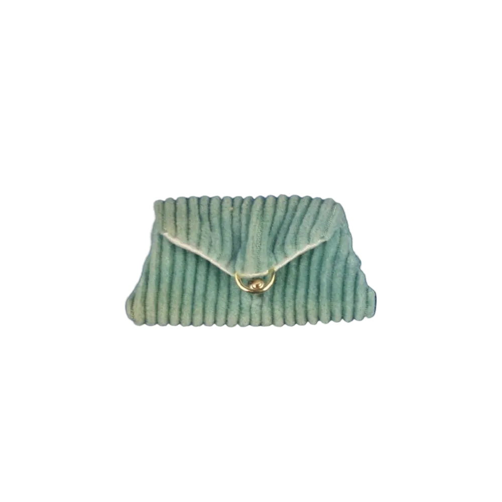 Mattel Barbie 1959 Aqua Corduroy Purse