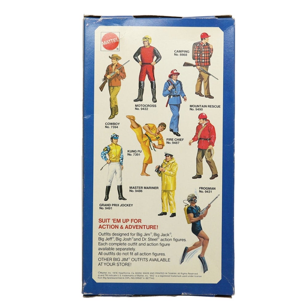 Mattel Big Jim 1976 Fashion "Surfer" NRFB