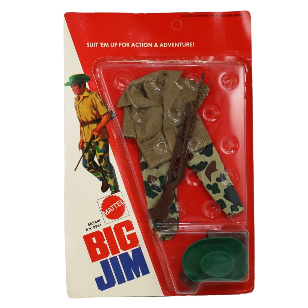 Mattel Big Jim 1973 Fashion "Safari" 8861 NRFP