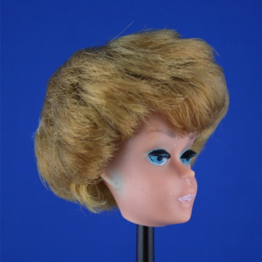 Mattel Barbie Bubble Cut Ash Blond Head Only