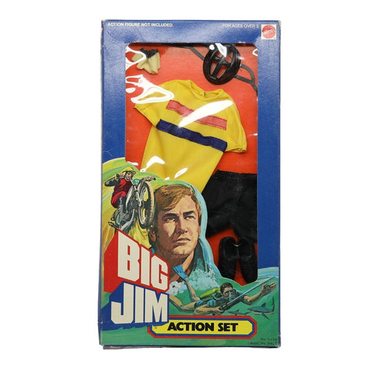 Mattel Big Jim 1976 Fashion "Bicycler" NRFB
