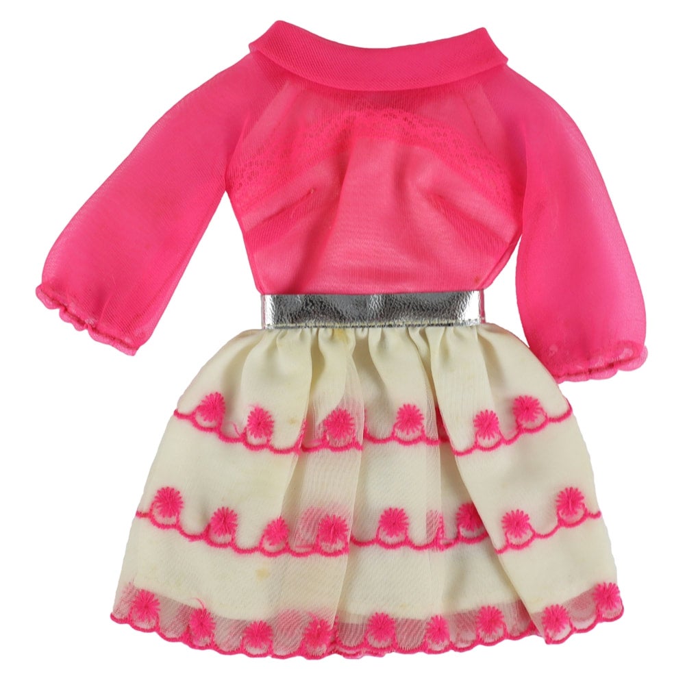 Mattel Barbie MOD Era Happy Go Pink Dress