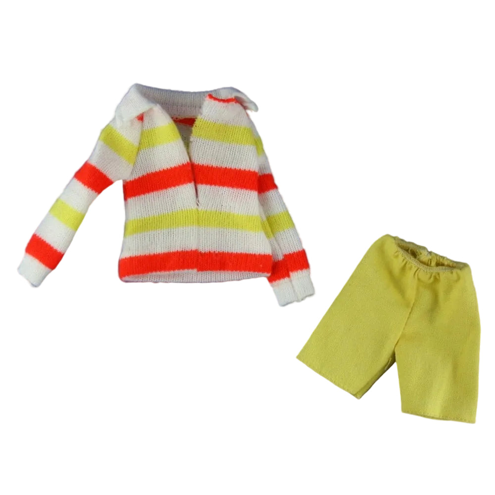 Mattel Barbie 1969 Country Caper Sweater & Shorts