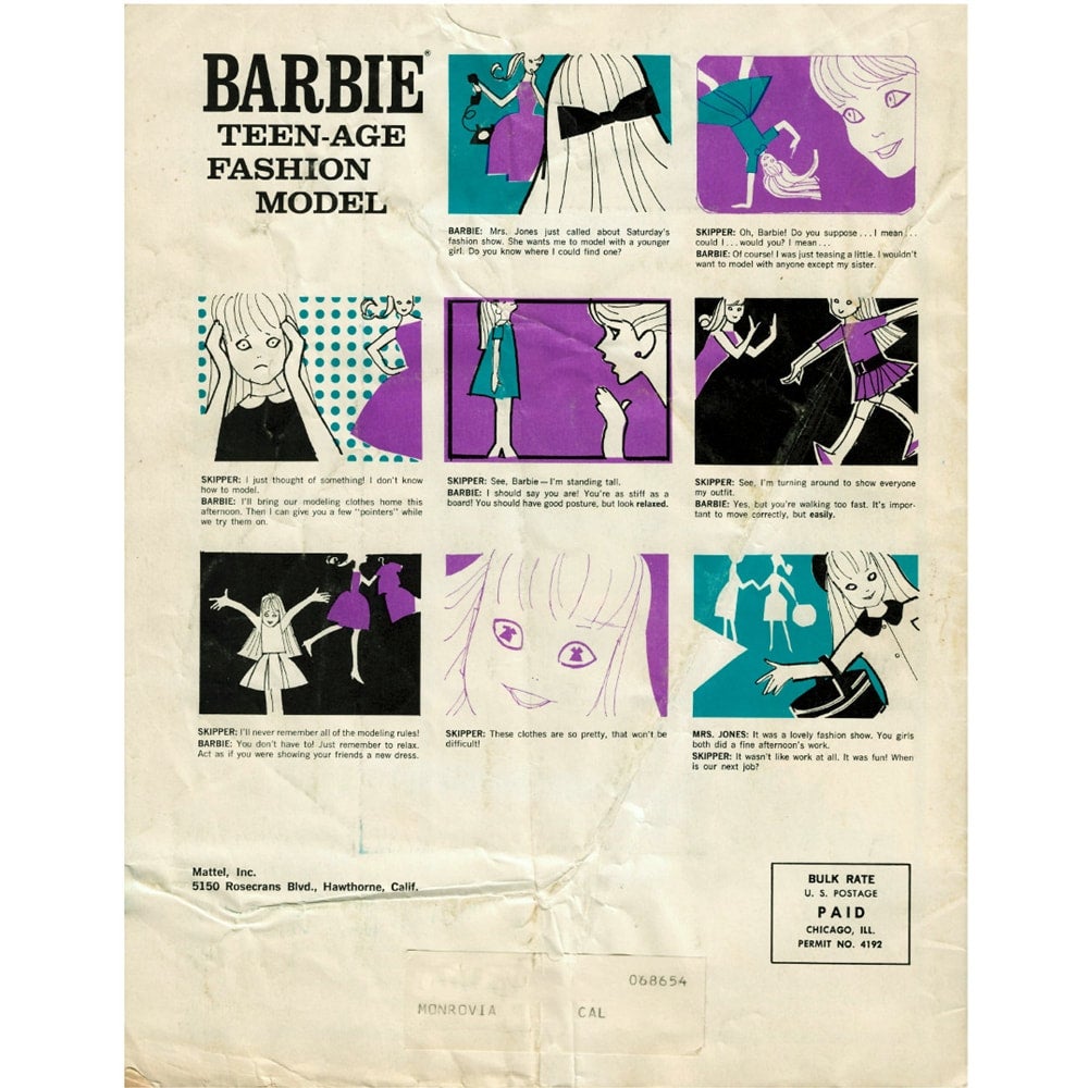 The Mattel Barbie Magazine 1964
