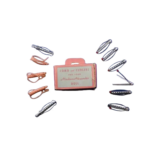 Madame Alexander "COMB and CURLERS" Beauty Case