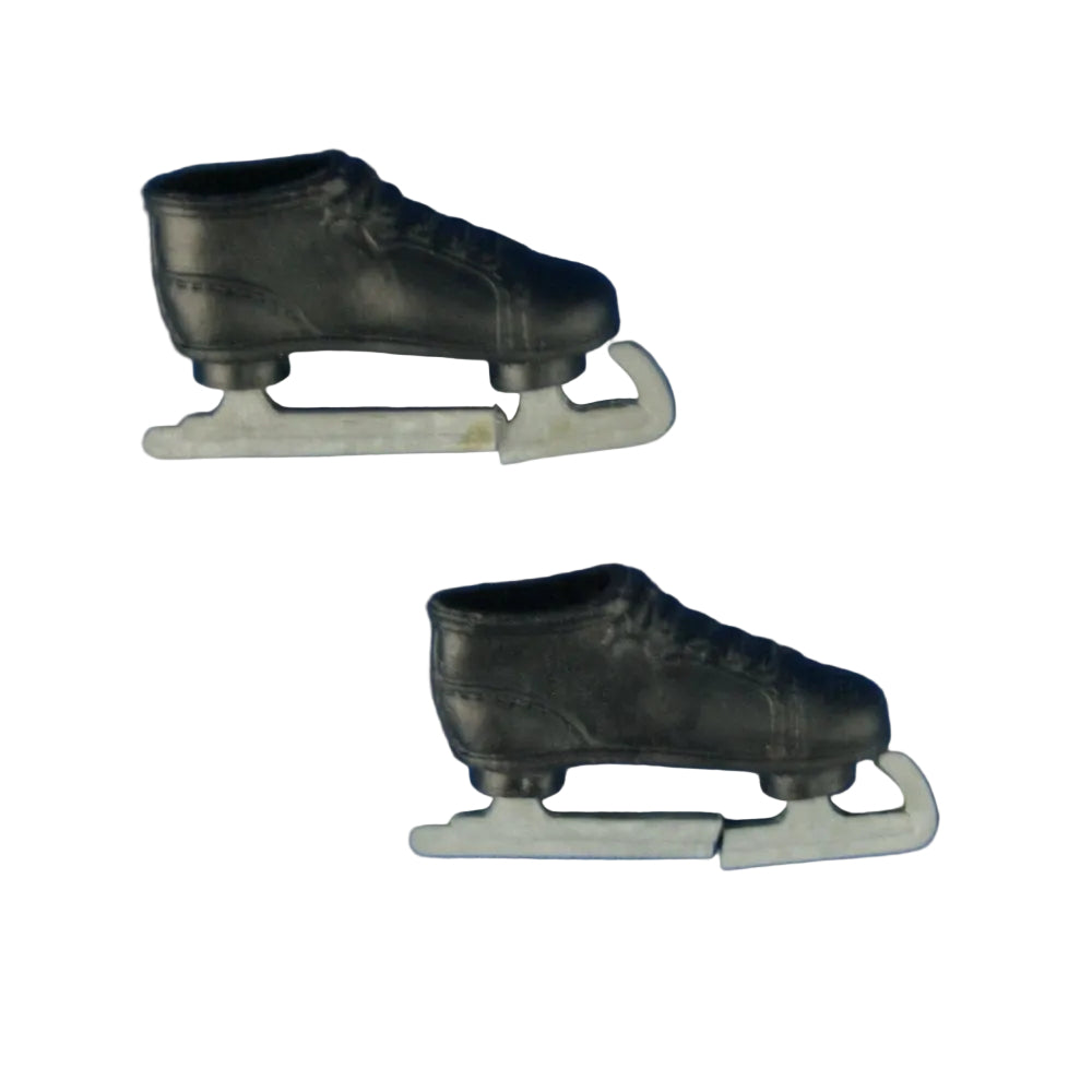 Mattel Ken 1963 Ice Skates Shoes Black