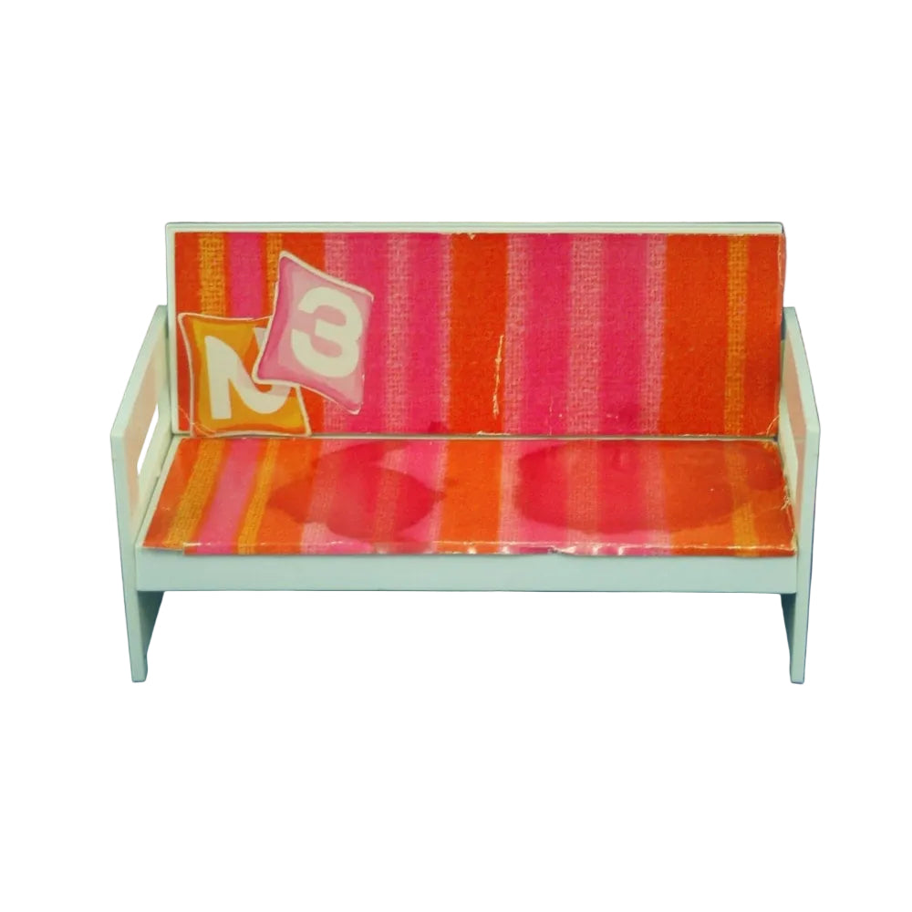 Mattel Barbie 1969 Lively Livin' House Sofa
