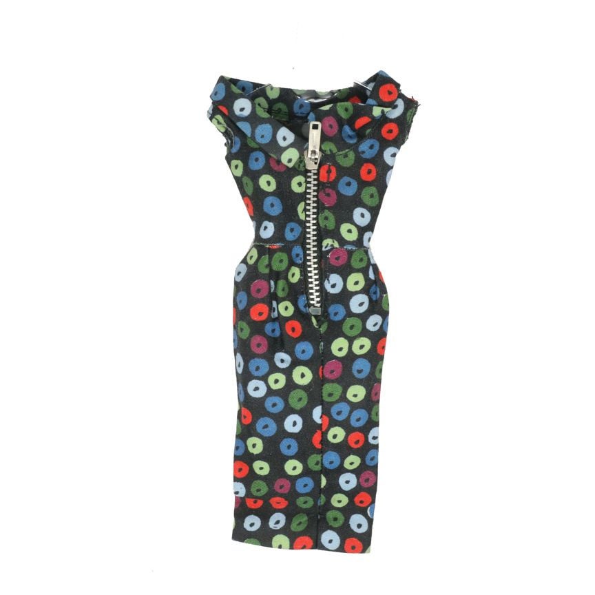 Mattel Barbie #917 Apple Print Sheath Dress