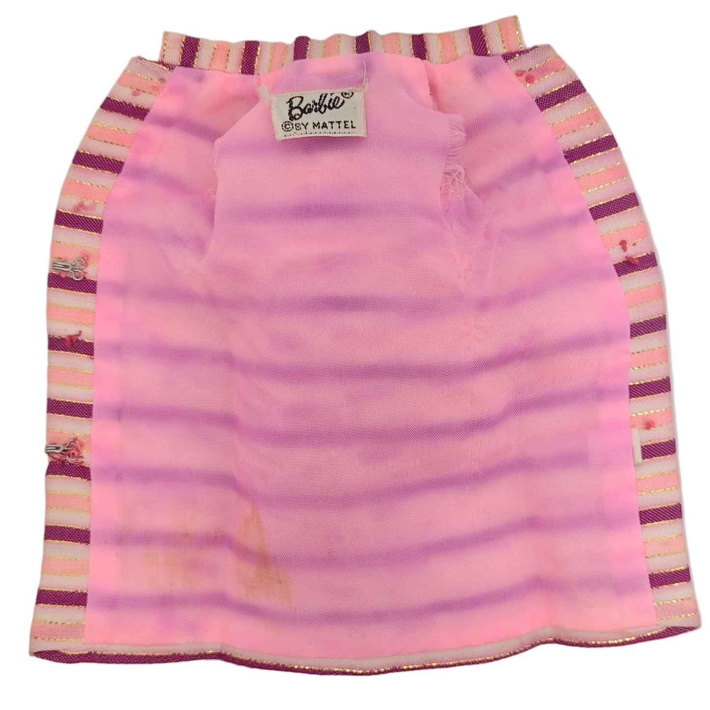 Mattel Barbie 1968 Dancing Stripes Coat