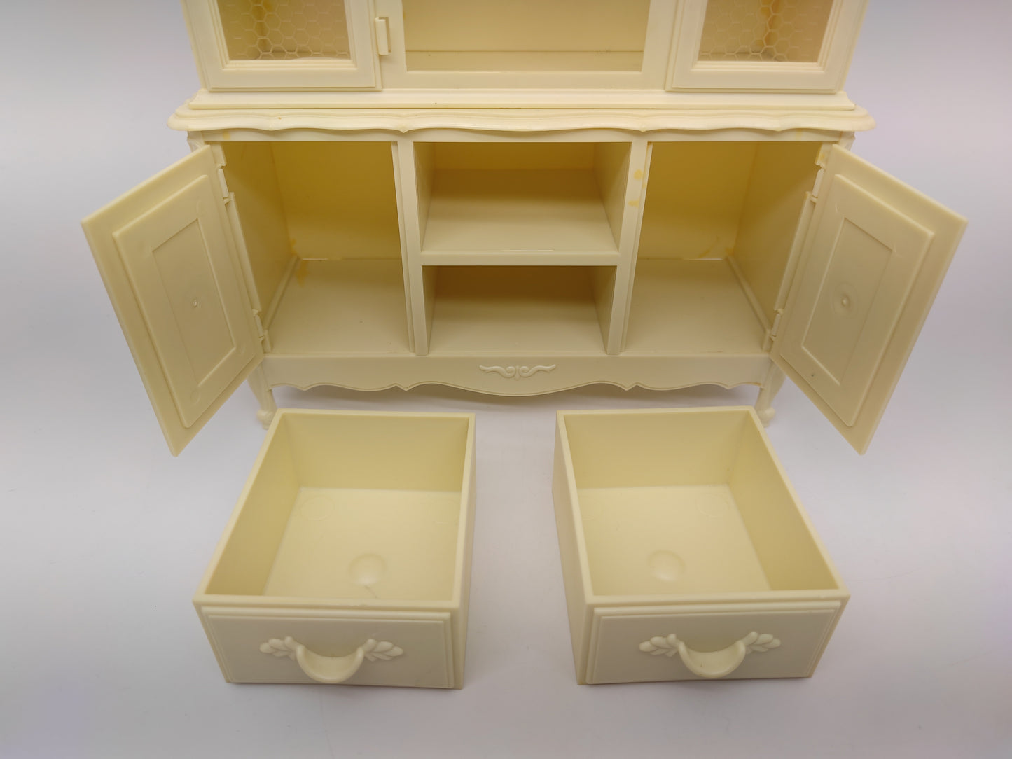 Marx Sindy 1978 Buffet (Breakfront - China Cabinet - Hutch Display Cabinet)