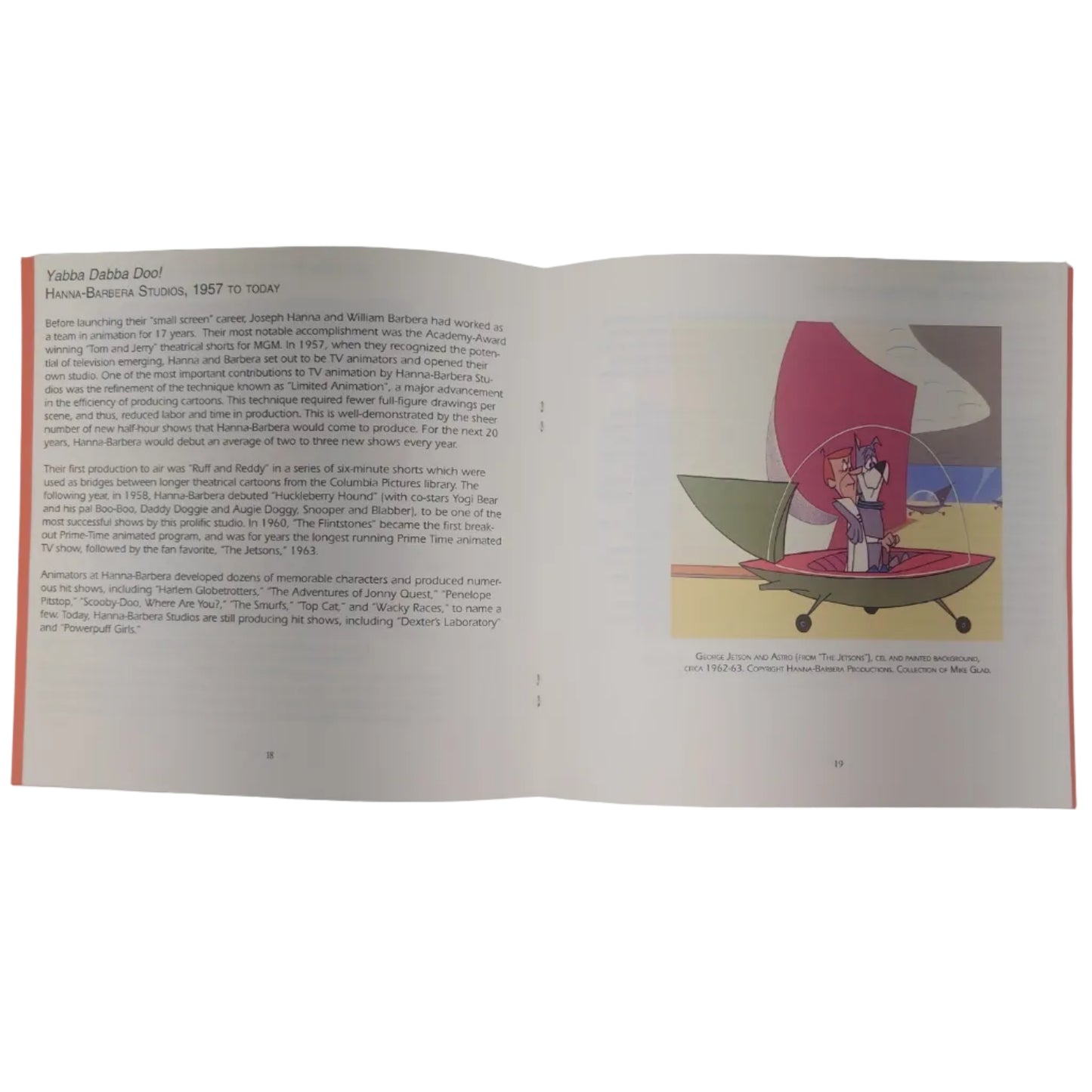 Superwacky: Animation on Television 1949-2002 36-page Museum Exhibit Booklet