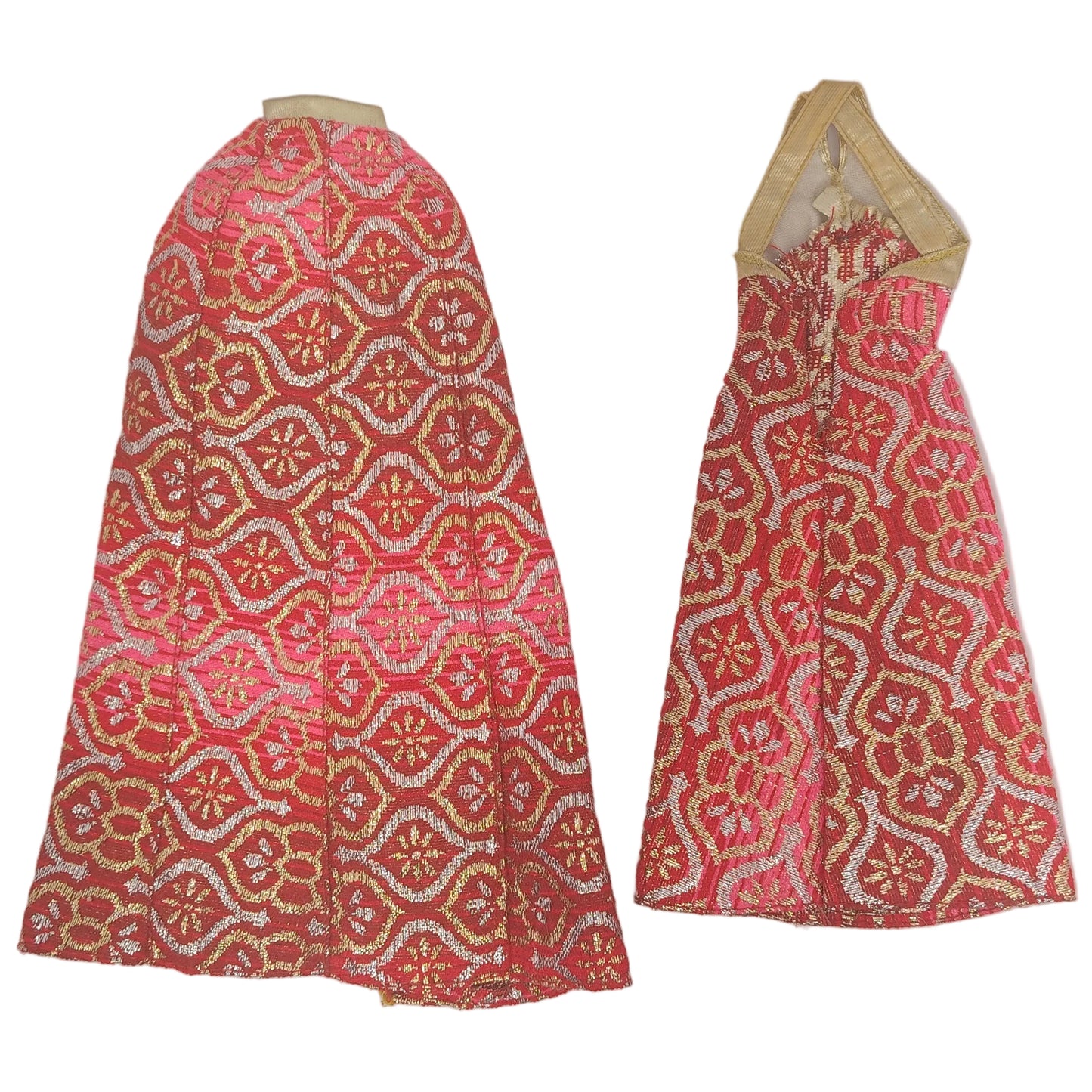 Mattel Barbie 1978 SuperStar Barbie Brocade Shine for TV Time Coat and Dress