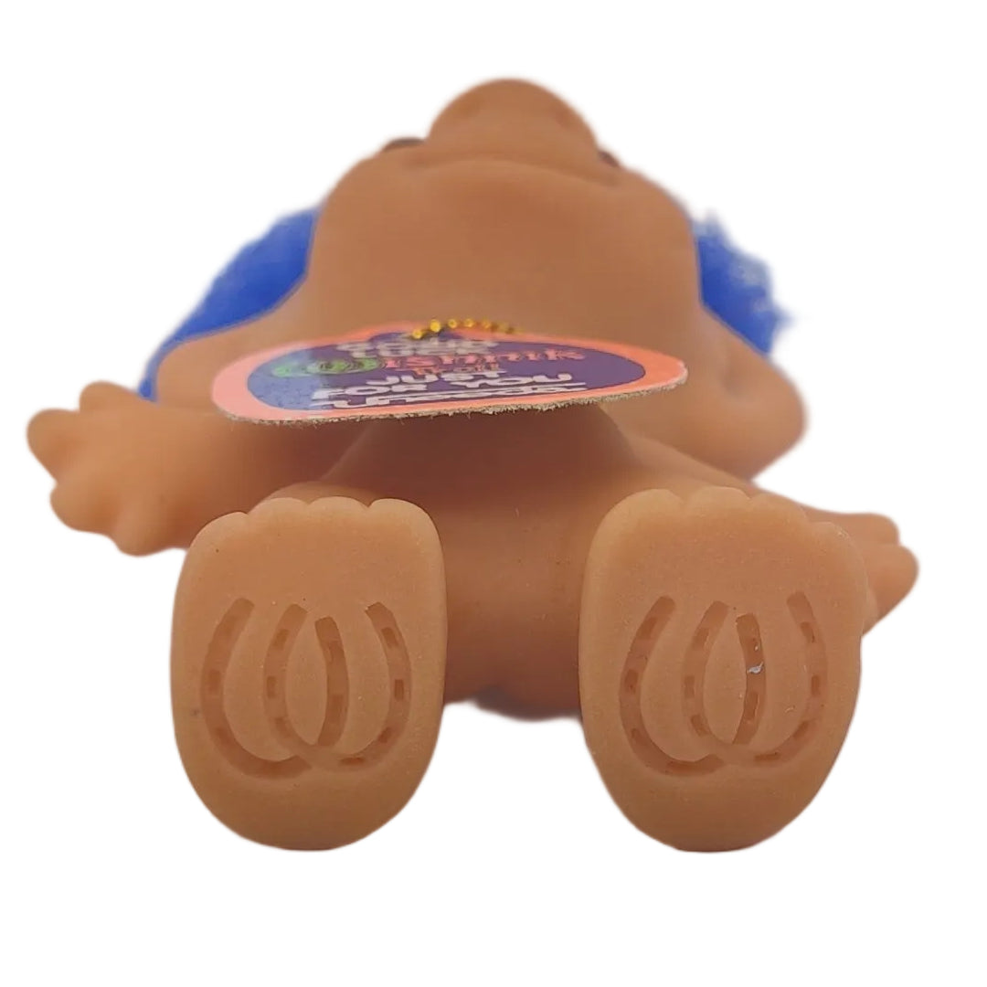 Uneeda 1991 Good Luck Wishnik Troll 3" doll