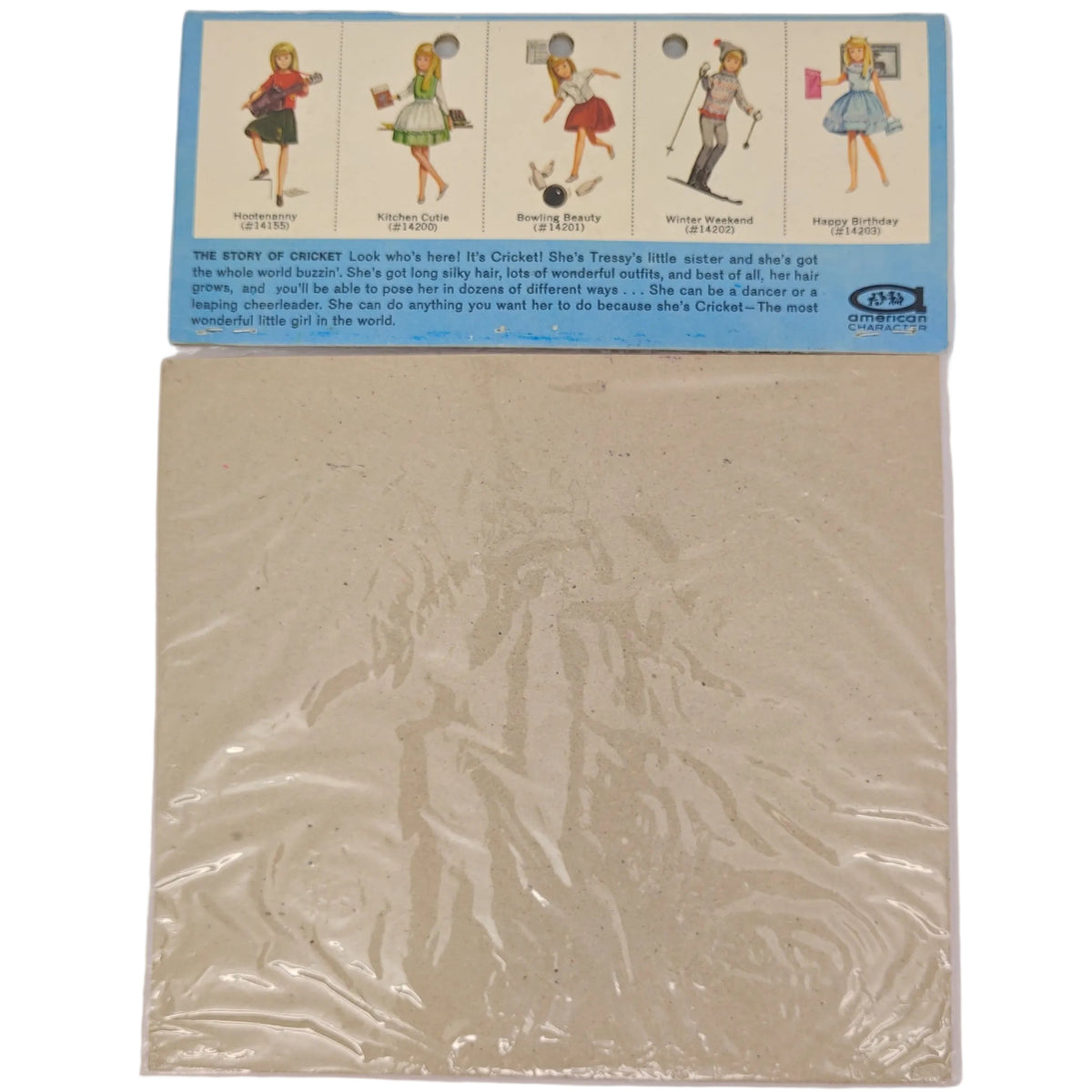 American Character Tressy's Little Sister Cricket Windy Weather with Package