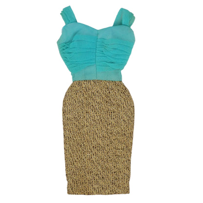 Mattel Barbie 1965 #1647 Gold 'N Glamour Dress
