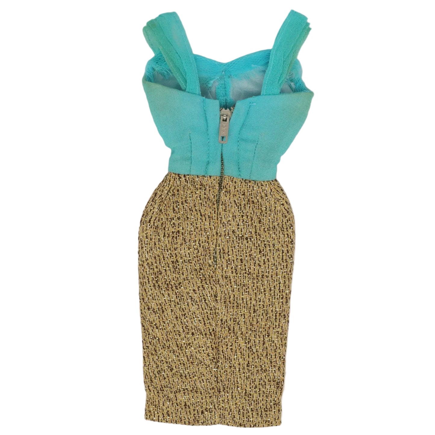 Mattel Barbie 1965 #1647 Gold 'N Glamour Dress