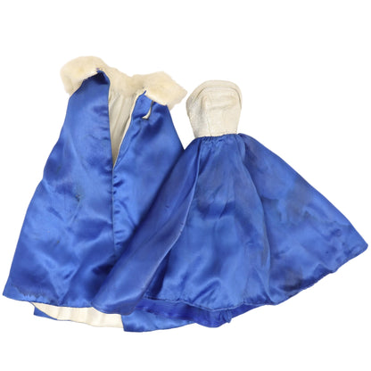 Mattel Barbie 1965 #1617 Midnight Blue Cape and Dress