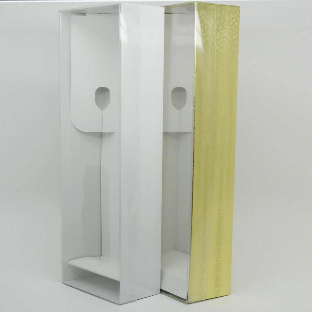 13" Doll Box with Clear Lid