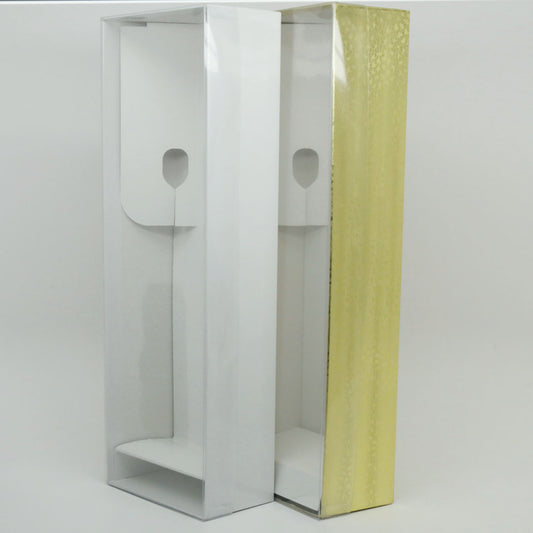 13" Doll Box with Clear Lid