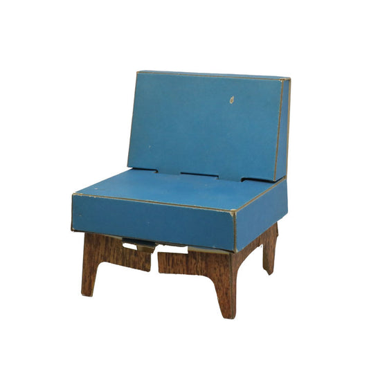 Mattel Barbie 1st Dream House Blue Living Chair