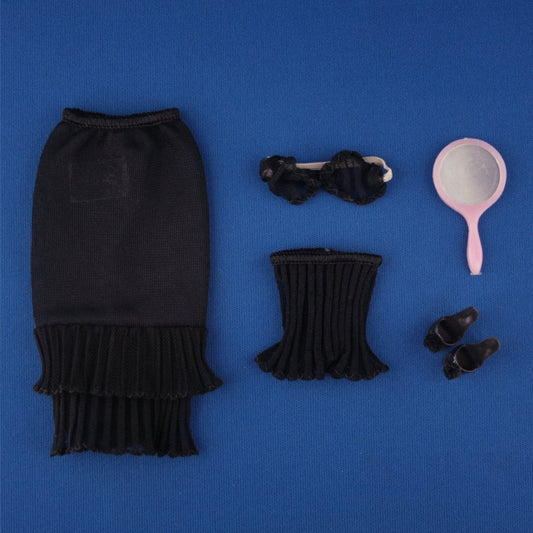 Mattel Barbie PAK Lingerie Complete Set Black Version