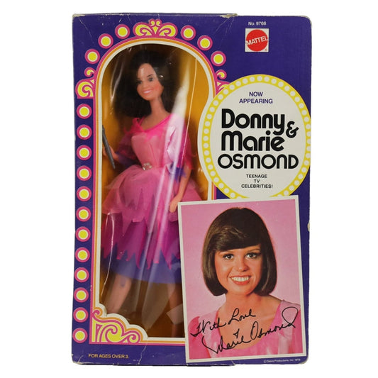 Mattel Donny & Marie Osmond Doll 1976 NRFB Marie