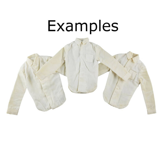 Mattel Ken Vintage 1960s Long-sleeved Shirt White