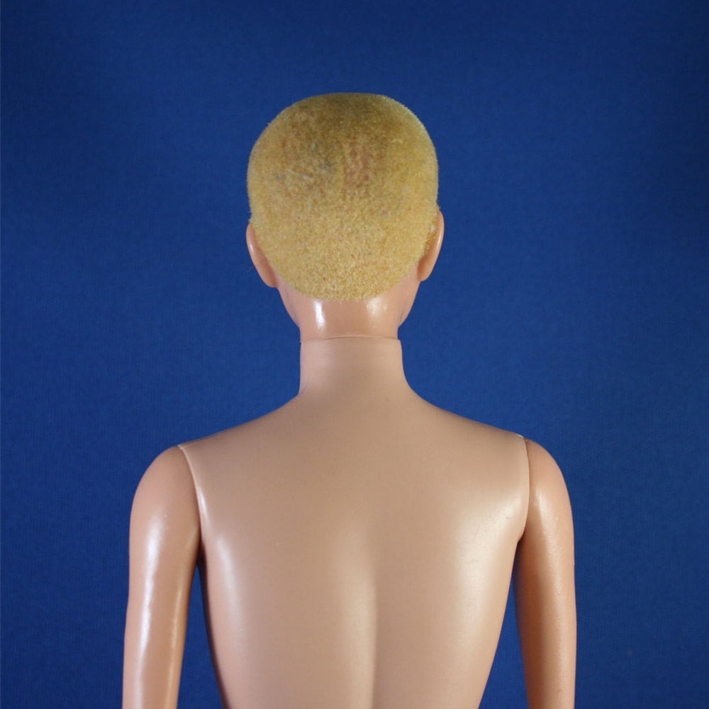 Mattel Ken Flocked Hair doll NMIB