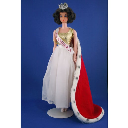 Mattel Miss America Walk Lively Doll