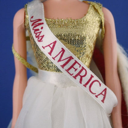 Mattel Miss America MOD Era Walk Lively Doll