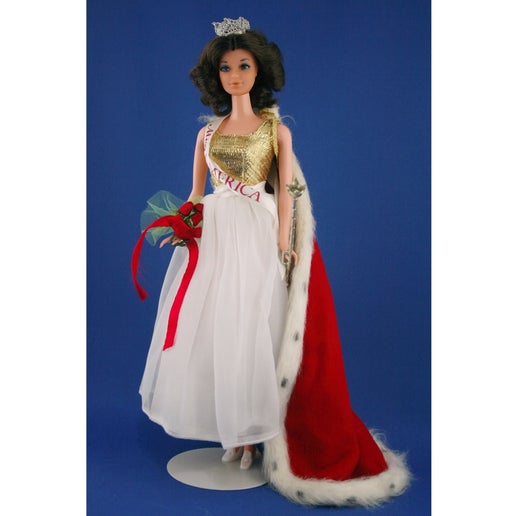 Mattel Miss America Walk Lively Doll