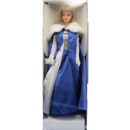 13" White Doll Box with Clear Lid