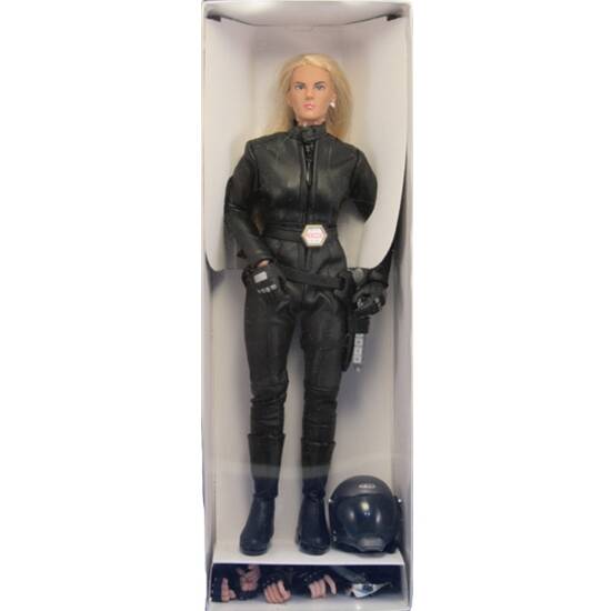13" White Doll Box with Clear Lid