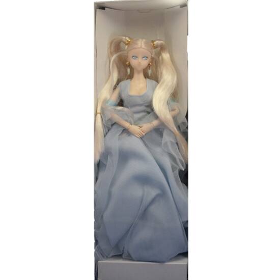 13" White Doll Box with Clear Lid