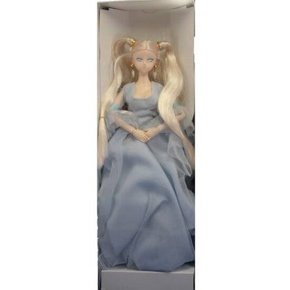 13" White Doll Box with Clear Lid
