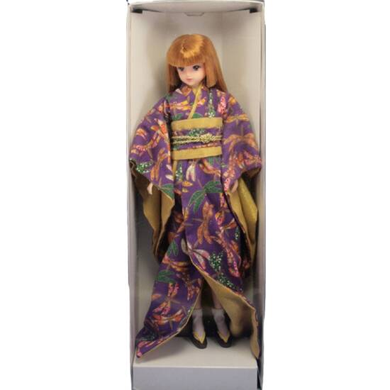 13" White Doll Box with Clear Lid