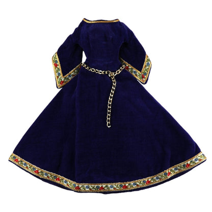 Mattel Barbie #873 Little Theater Guinevere Gown Dress with belt