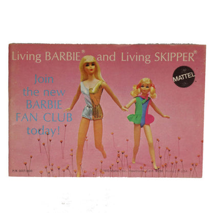Mattel Barbie MOD Era 1970 Booklet