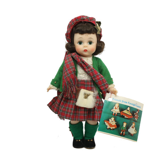 Madame Alexander 1966 Foreign Lands Scottish 8" Bend Knee doll