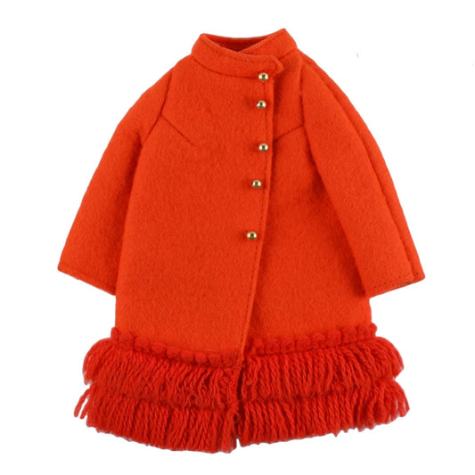 Mattel Barbie MOD Era Fiery Felt Coat