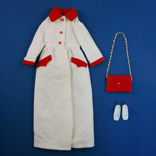 Mattel Francie MOD Era Red, White & Bright Complete Set