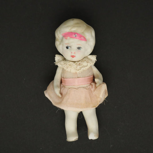 Bisque 4" Flapper Girl Doll Made in Japan