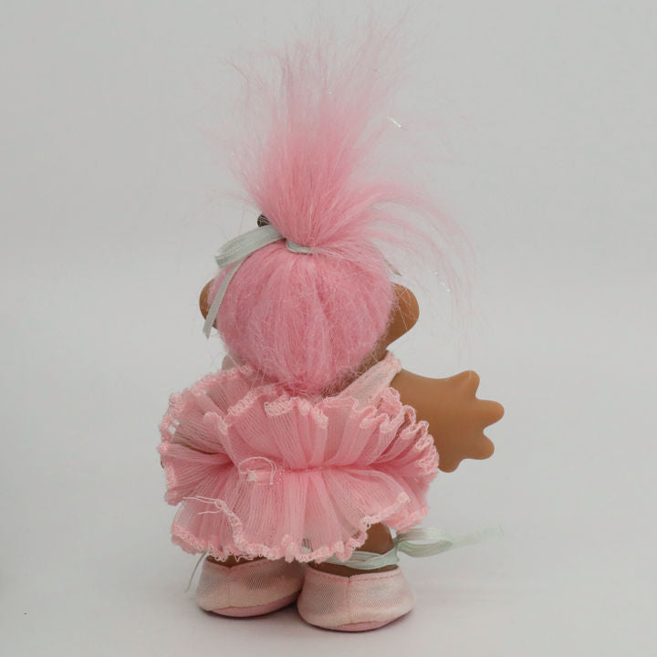 Jakks Pacific 2005 5" DAM Ballerina Troll, Original Good Luck Doll